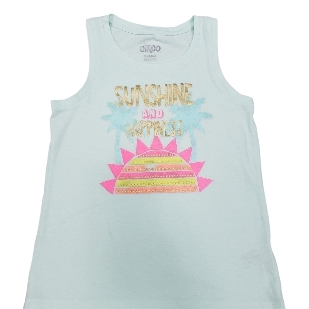 Circo Sunshine and Happiness Colorful Tank Top